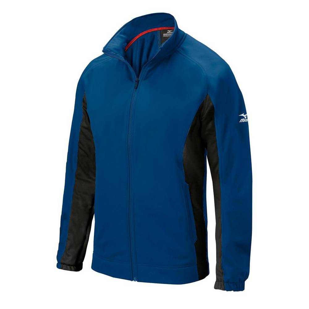 Giacca Mizuno Baseball Pro Thermal Pro Uomo - Blu Marino/Nere - 84213-BDPJ